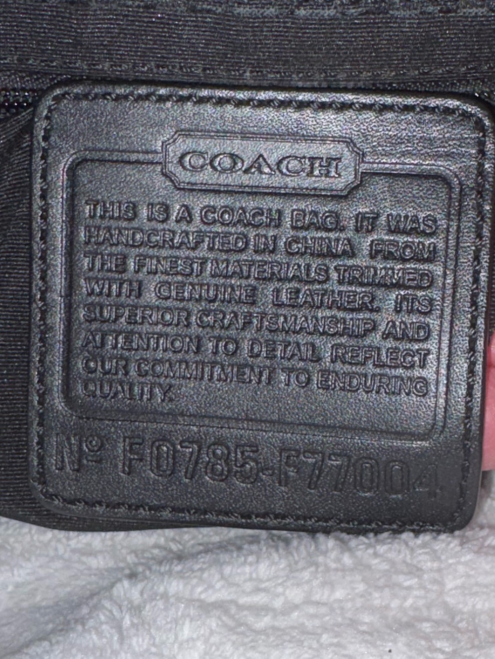 👝❤️👝❤️👝❤️Coach Signature Canvas Messenger / Diaper Bag - Live Show Listing - Picture 2 of 2